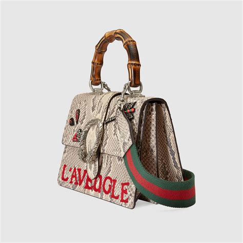 white gucci snake bag|gucci dionysus small shoulder bag.